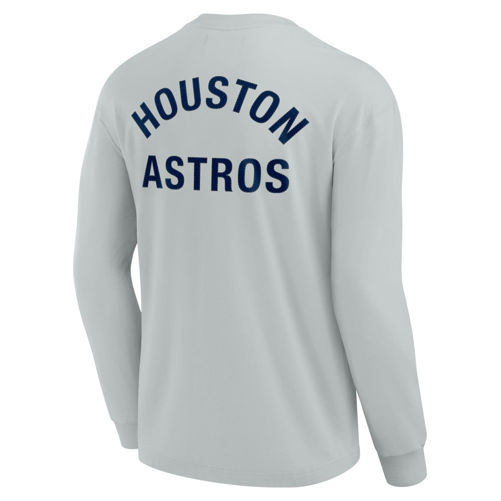 Houston Astros Fanatics Unisex Elements Super Soft Long Sleeve T-Shirt - MLB T-shirts