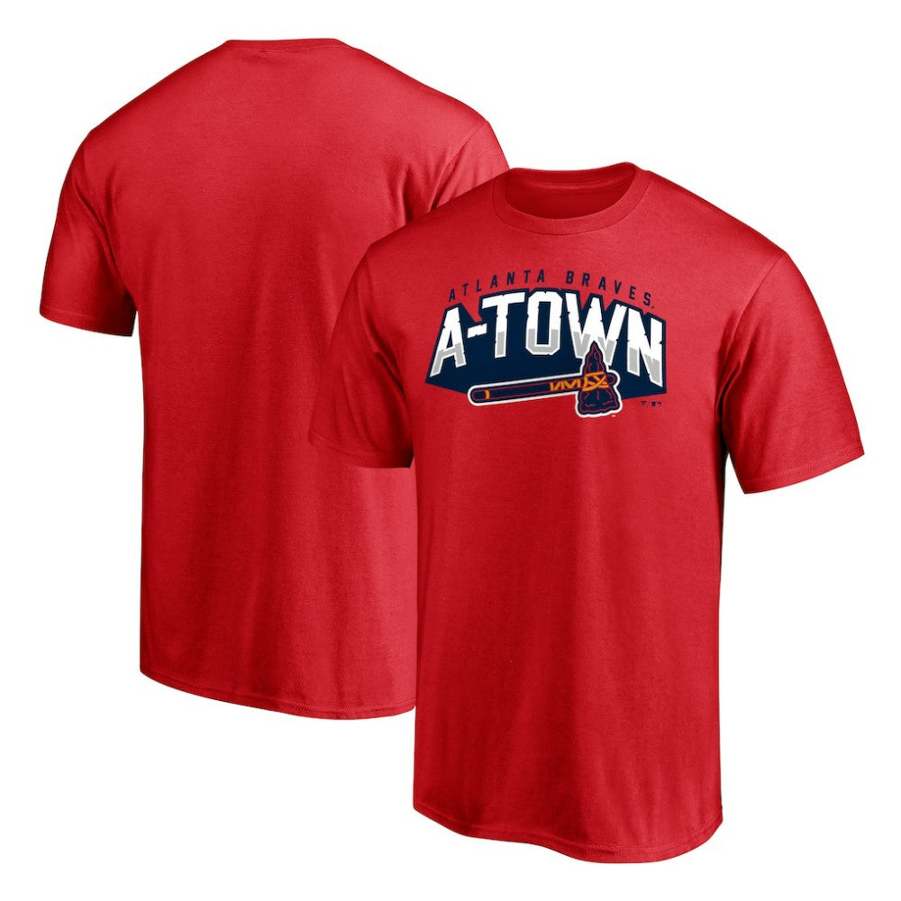 Atlanta Braves Hometown Collection Paint The Black T-Shirt - MLB T-shirts