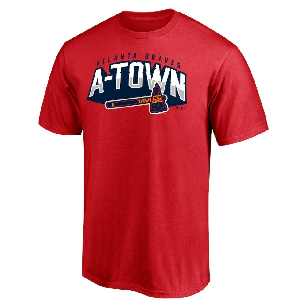 Atlanta Braves Hometown Collection Paint The Black T-Shirt - MLB T-shirts