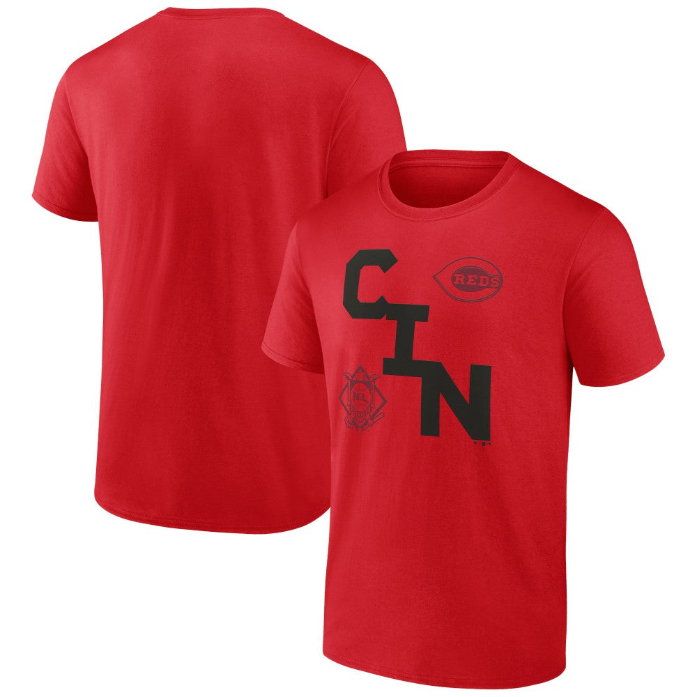 Cincinnati Reds Record Shattered T-Shirt - MLB Hats