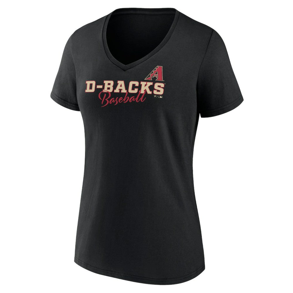 Arizona Diamondbacks Women's Back In Business V-Neck T-Shirt - MLB T-shirts