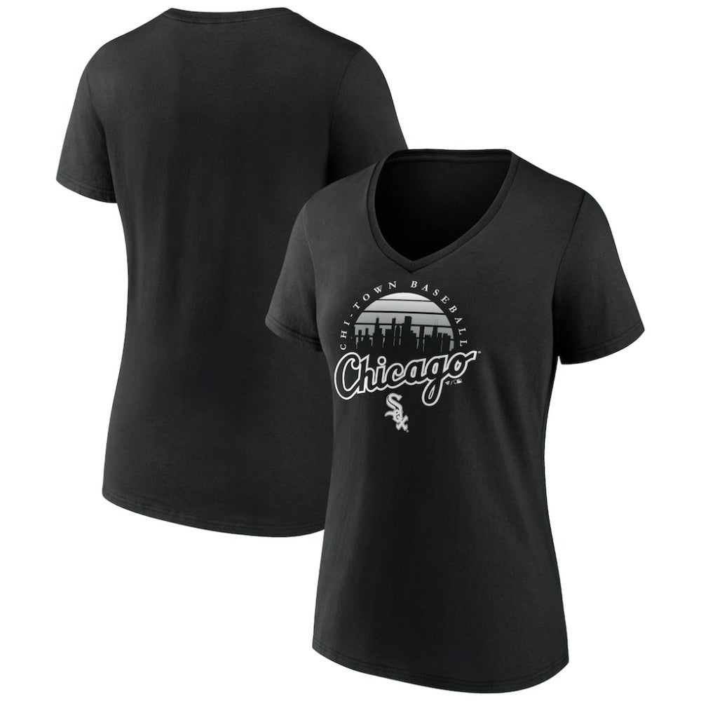 Chicago White Sox Women's One Champion V-Neck T-Shirt - MLB T-shirts