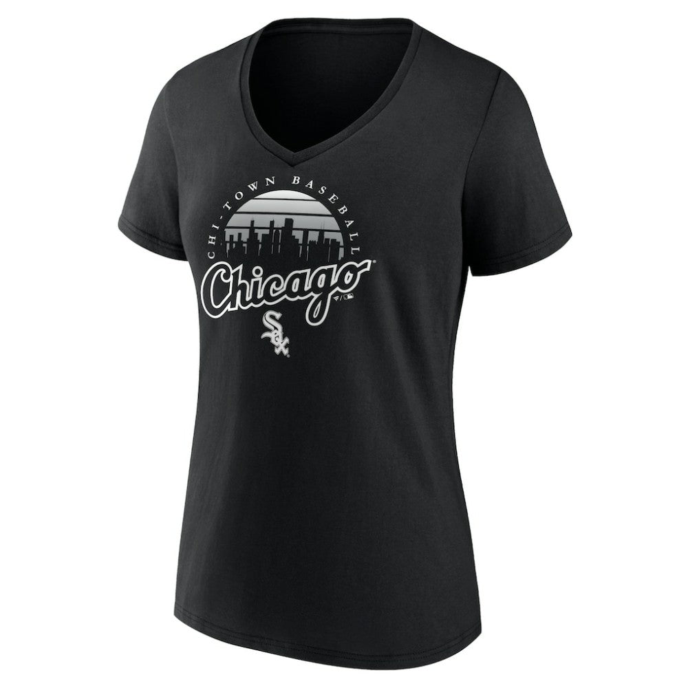 Chicago White Sox Women's One Champion V-Neck T-Shirt - MLB T-shirts