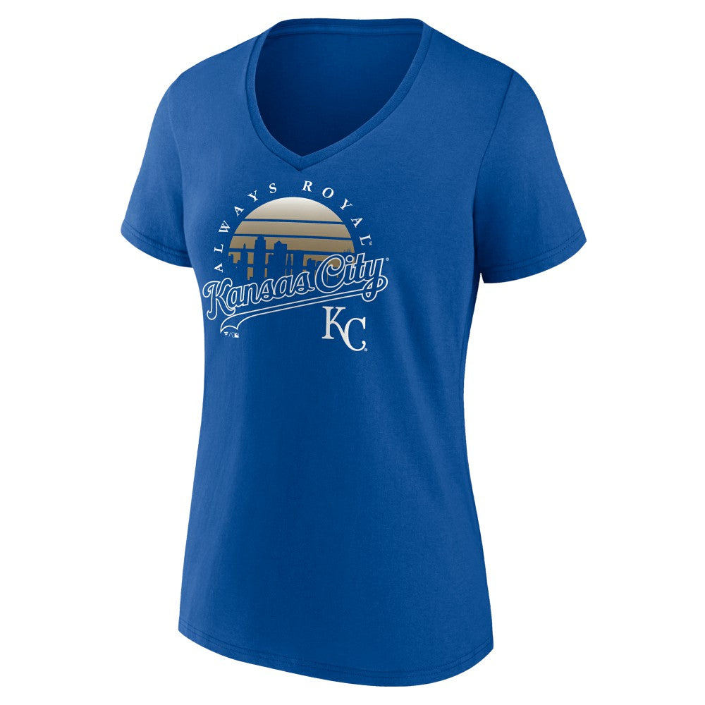 Kansas City Royals Women's One Champion V-Neck T-Shirt - MLB T-shirts