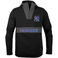 New York Yankees Levelwear Ruckus Quarter-Zip Hoodie - MLB Hoodies