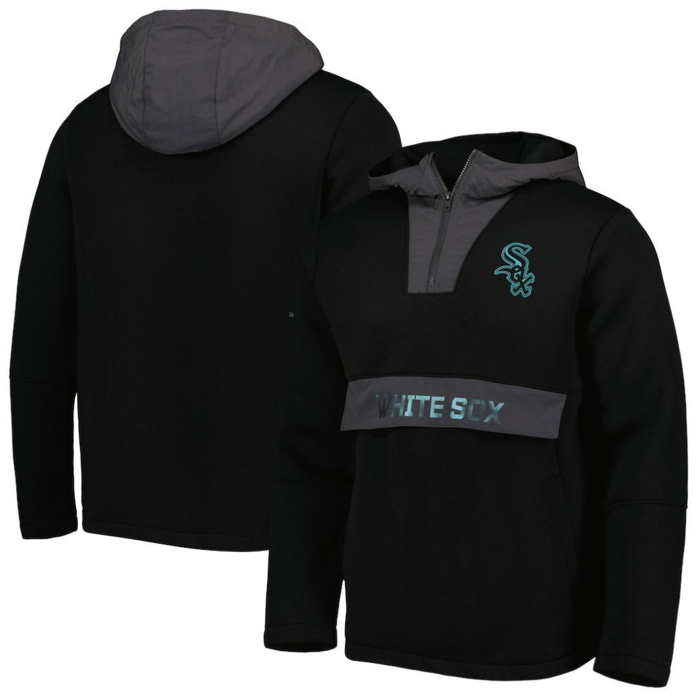 Chicago White Sox Levelwear Ruckus Quarter-Zip Hoodie - MLB Hoodies