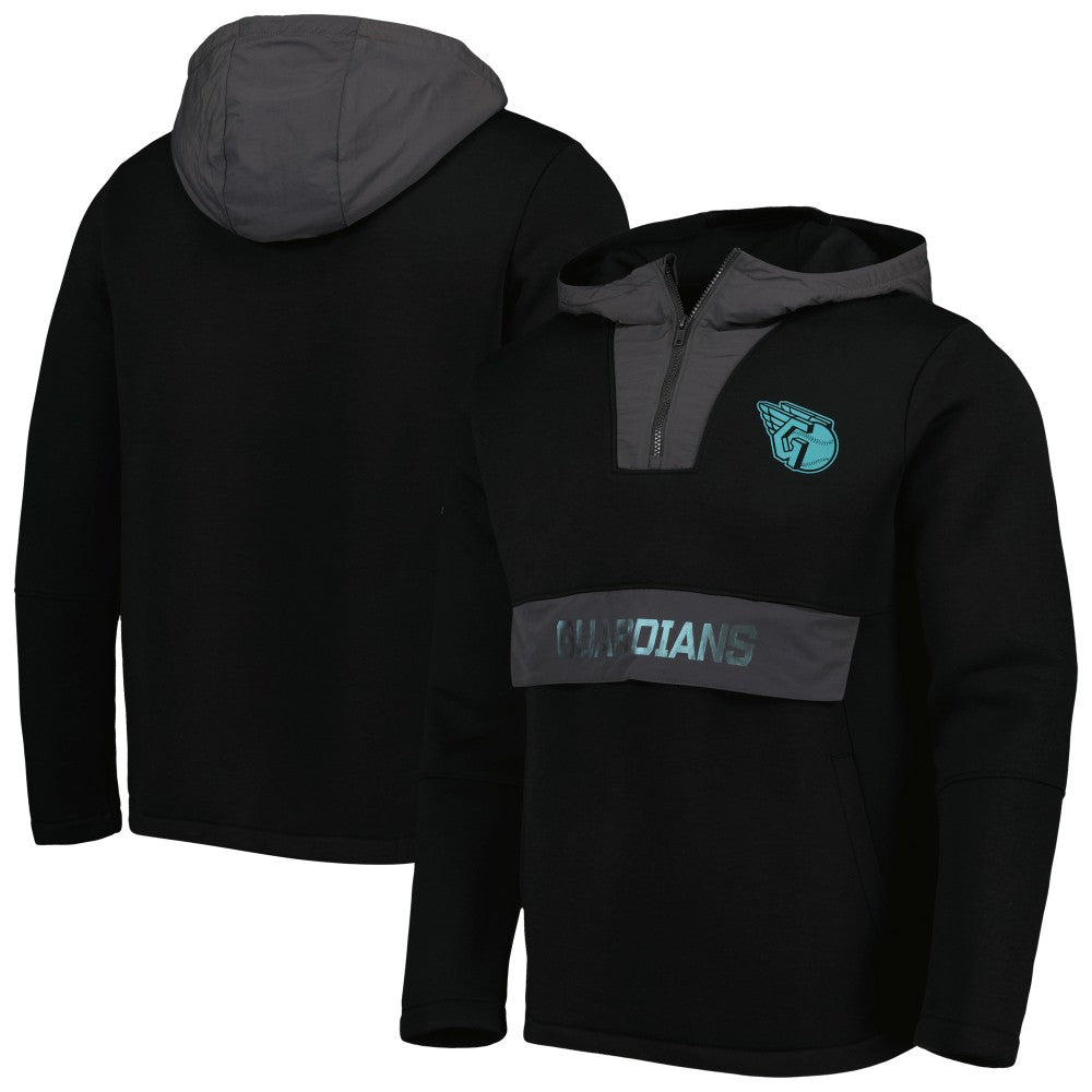 Cleveland Guardians Levelwear Ruckus Quarter-Zip Hoodie - MLB Hoodies