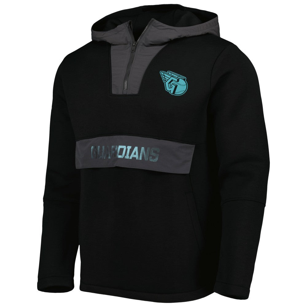 Cleveland Guardians Levelwear Ruckus Quarter-Zip Hoodie - MLB Hoodies
