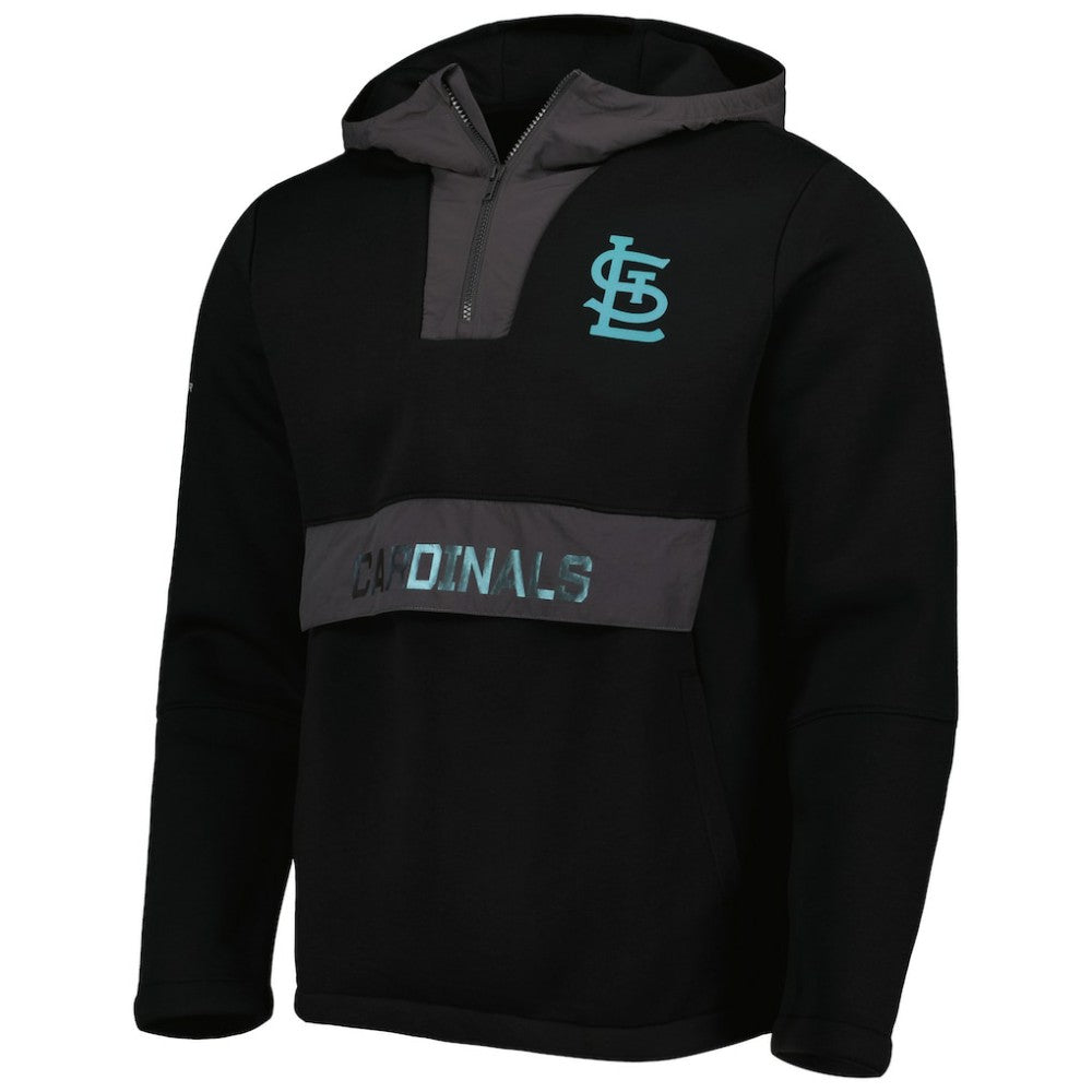 St. Louis Cardinals Levelwear Ruckus Quarter-Zip Hoodie - MLB Hoodies