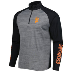 San Francisco Giants Levelwear Vandal Raglan Quarter-Zip Top - MLB Tops