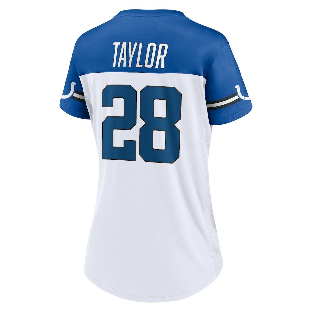 Indianapolis Colts Jonathan Taylor  Women's Athena Name & Number V-Neck Top | NFL US