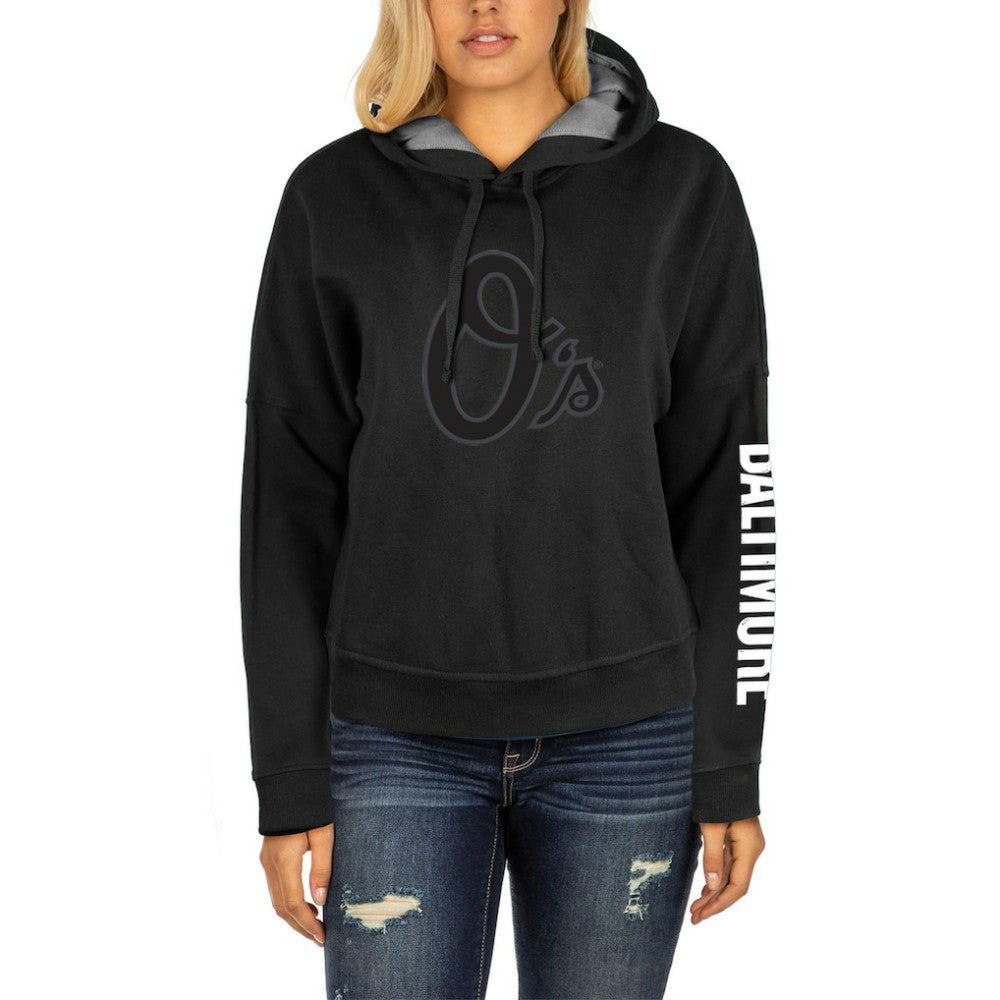 Baltimore Orioles New Era Women's City Connect Pullover Hoodie - MLB Hoodies