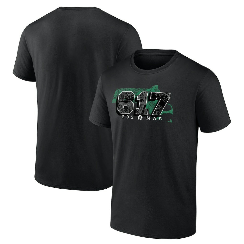 Black Boston Celtics Core Hometown Launch T-Shirt | NBA