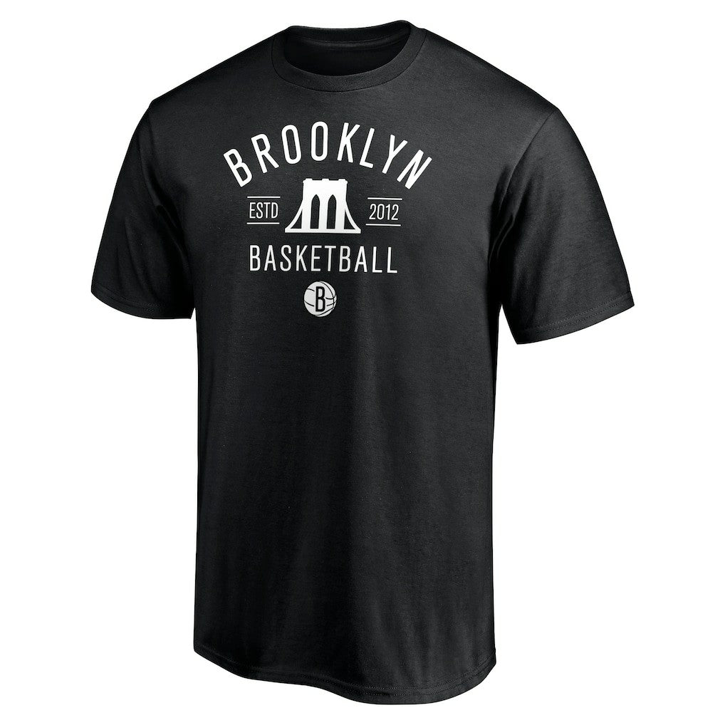 Black Brooklyn Nets Push Ahead T-Shirt | NBA