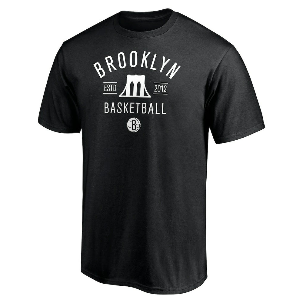 Black Brooklyn Nets Push Ahead T-Shirt | NBA
