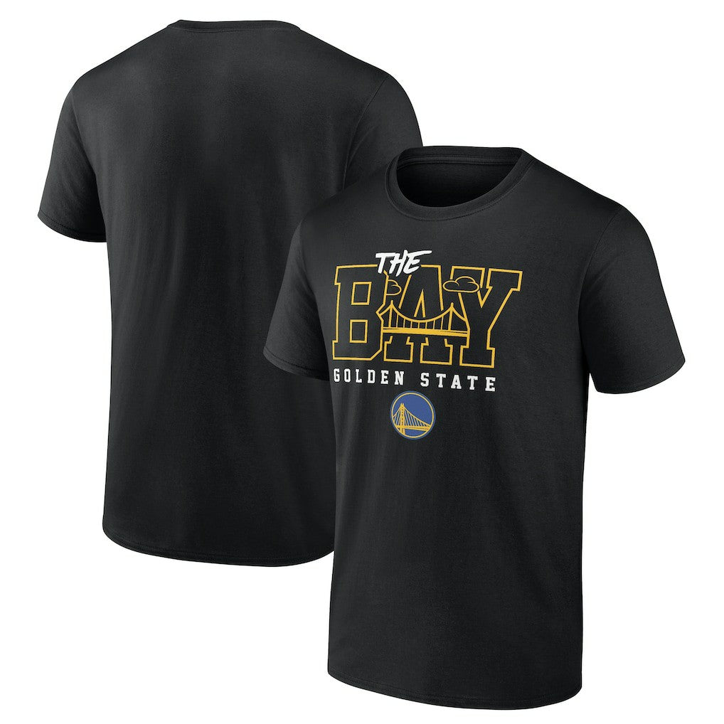 Black Golden State Warriors Core Hometown Launch T-Shirt sale | NBA