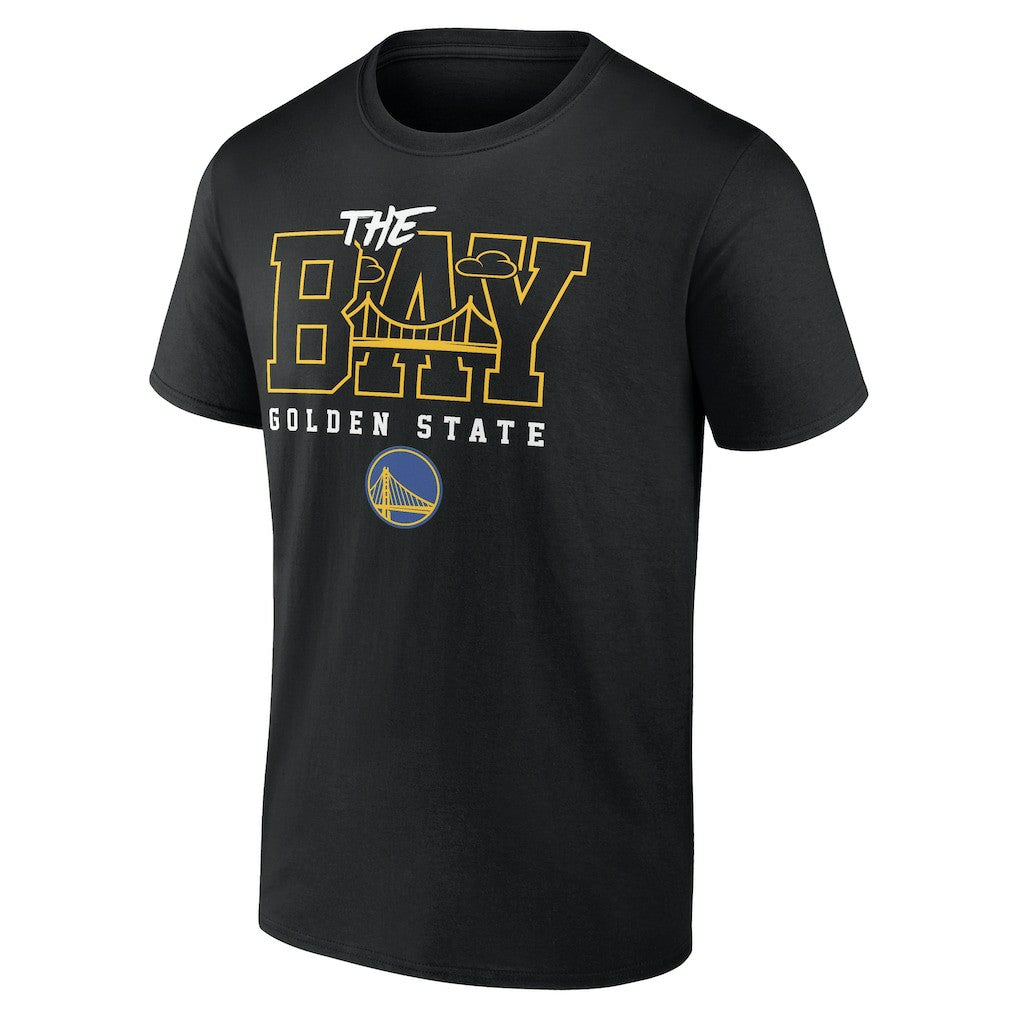Black Golden State Warriors Core Hometown Launch T-Shirt sale | NBA