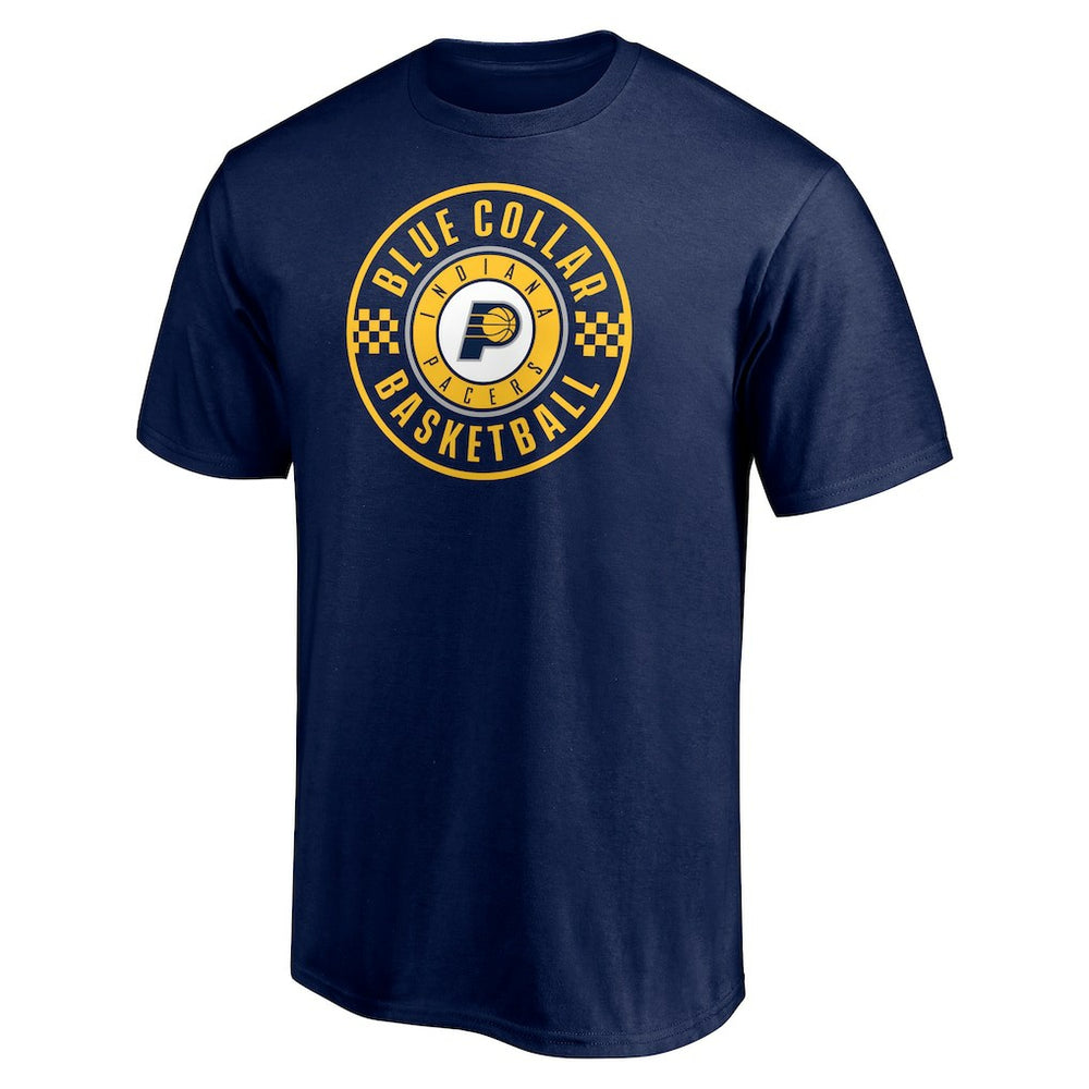Navy Indiana Pacers Push Ahead T-Shirt | NBA