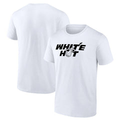 White Miami Heat Core Hometown Launch T-Shirt | NBA