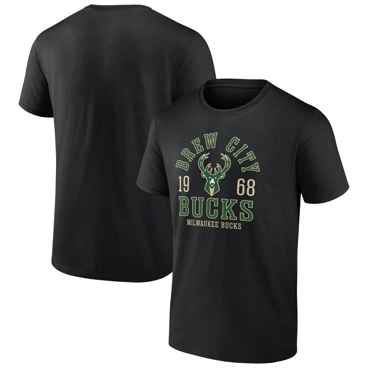 Black Milwaukee Bucks The Extras T-Shirt | NBA