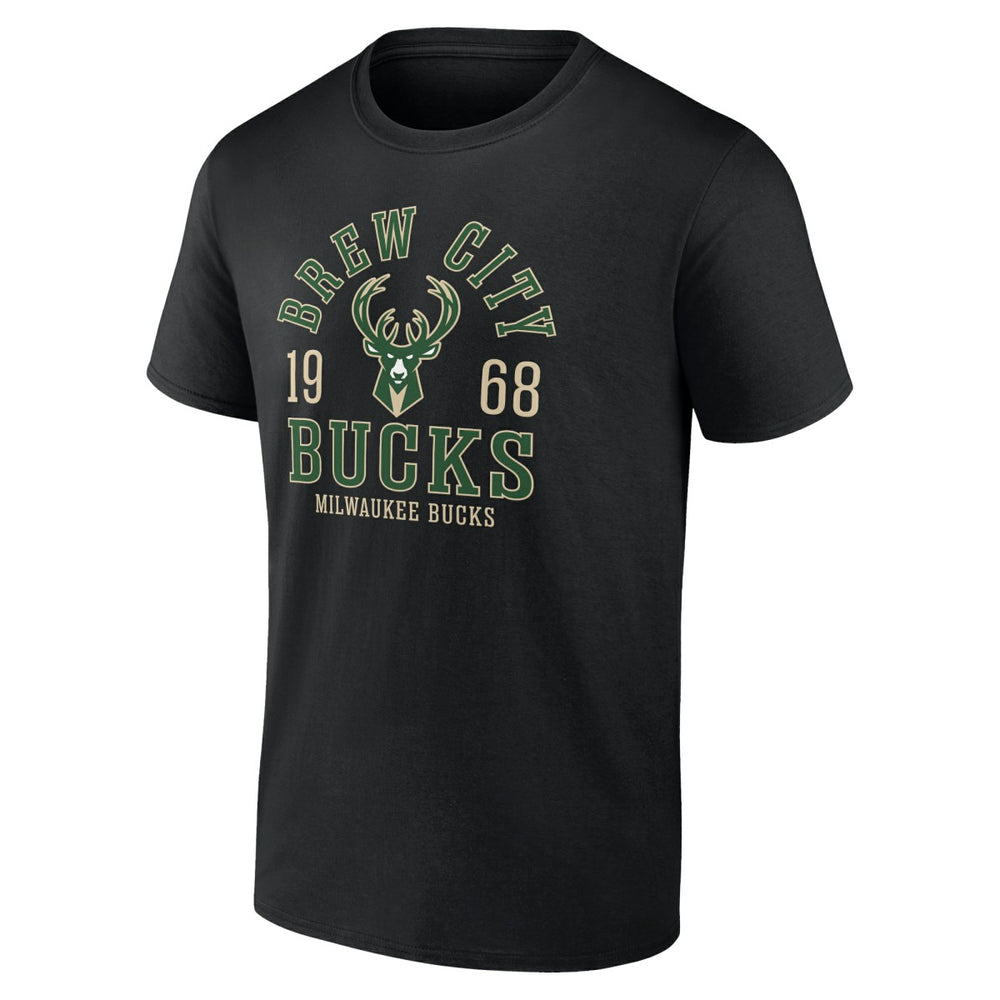 Black Milwaukee Bucks The Extras T-Shirt | NBA