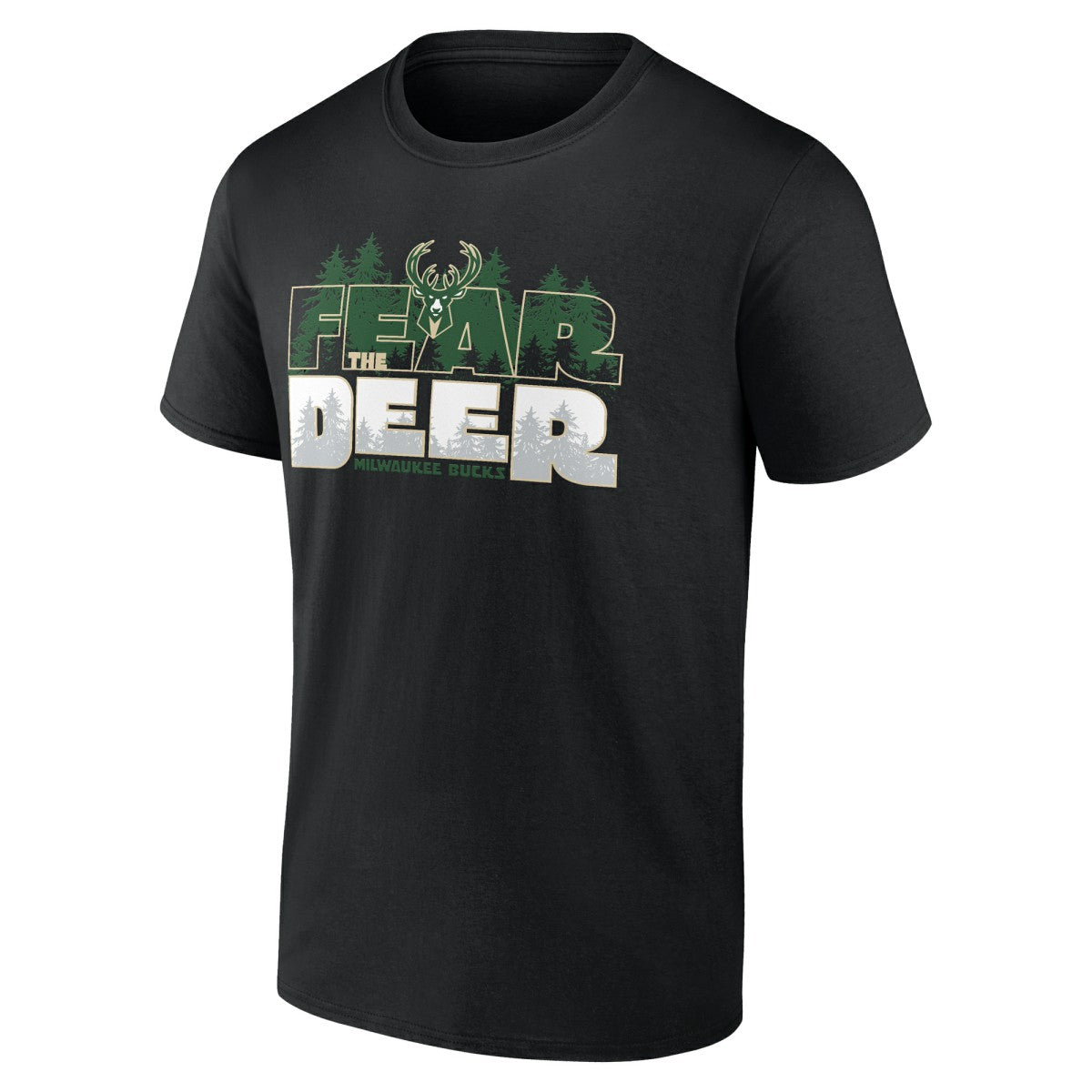 Black Milwaukee Bucks Core Hometown Launch T-Shirt | NBA