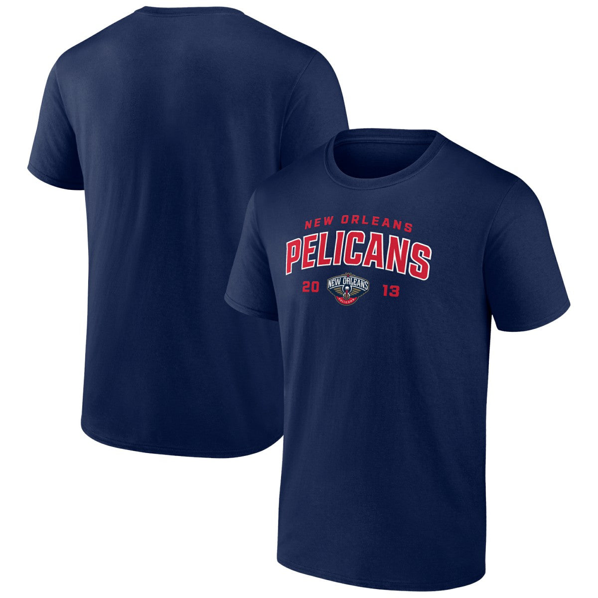 Navy New Orleans Pelicans Rebel Logo T-Shirt | NBA