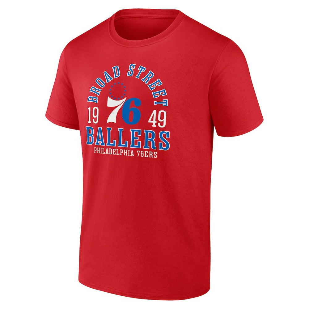 Red Philadelphia 76ers The Extras T-Shirt | NBA