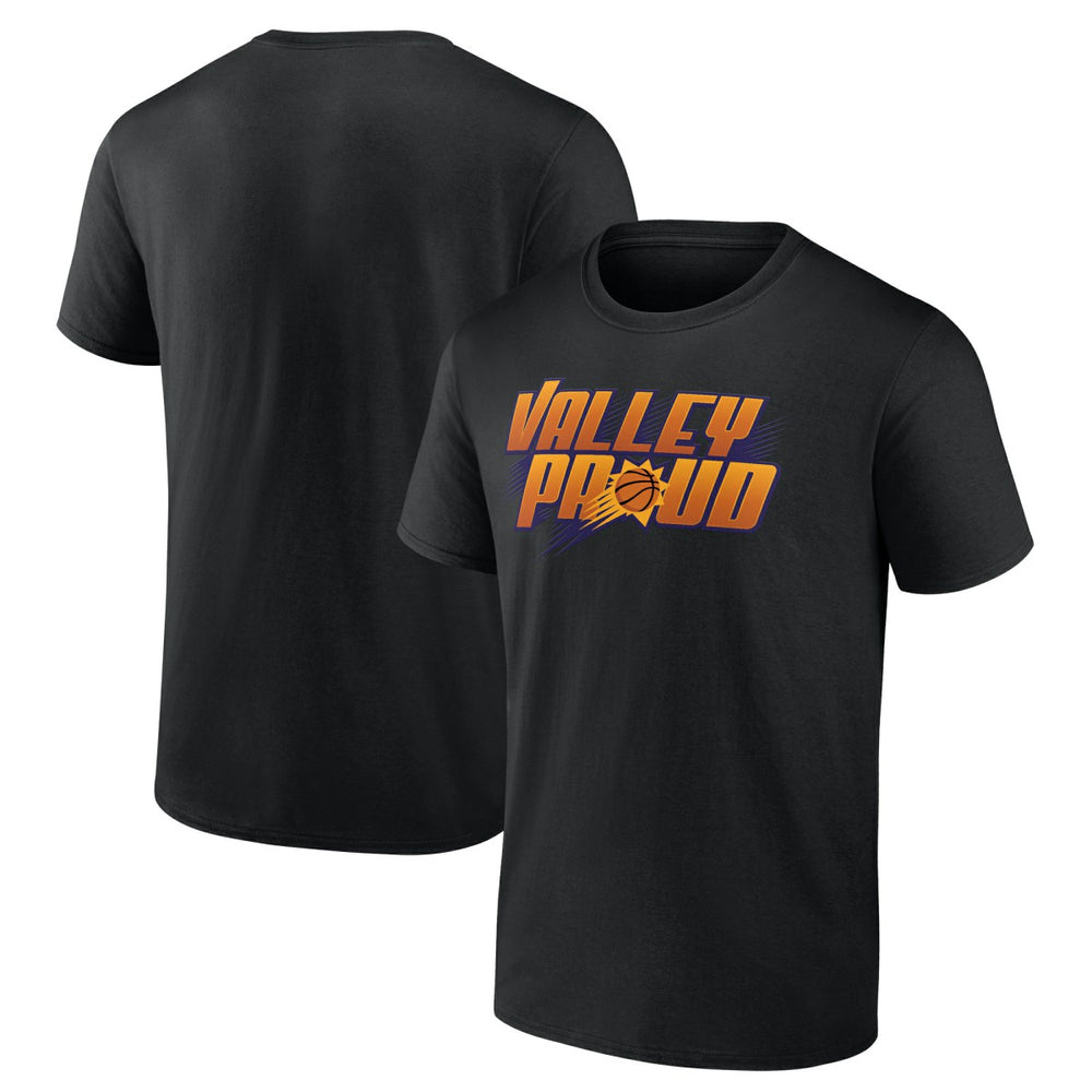 Black Phoenix Suns Core Hometown Launch T-Shirt | NBA