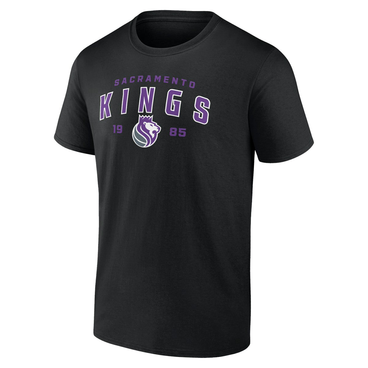 Black Sacramento Kings Rebel Logo T-Shirt | NBA