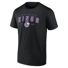 Black Sacramento Kings Rebel Logo T-Shirt | NBA
