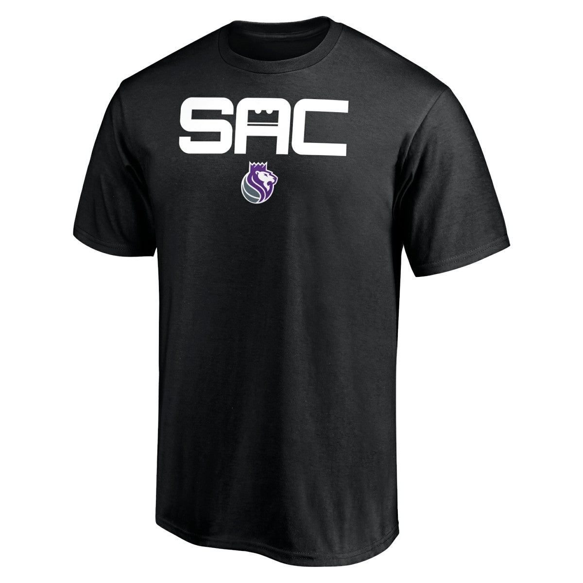 Black Sacramento Kings Push Ahead T-Shirt | NBA