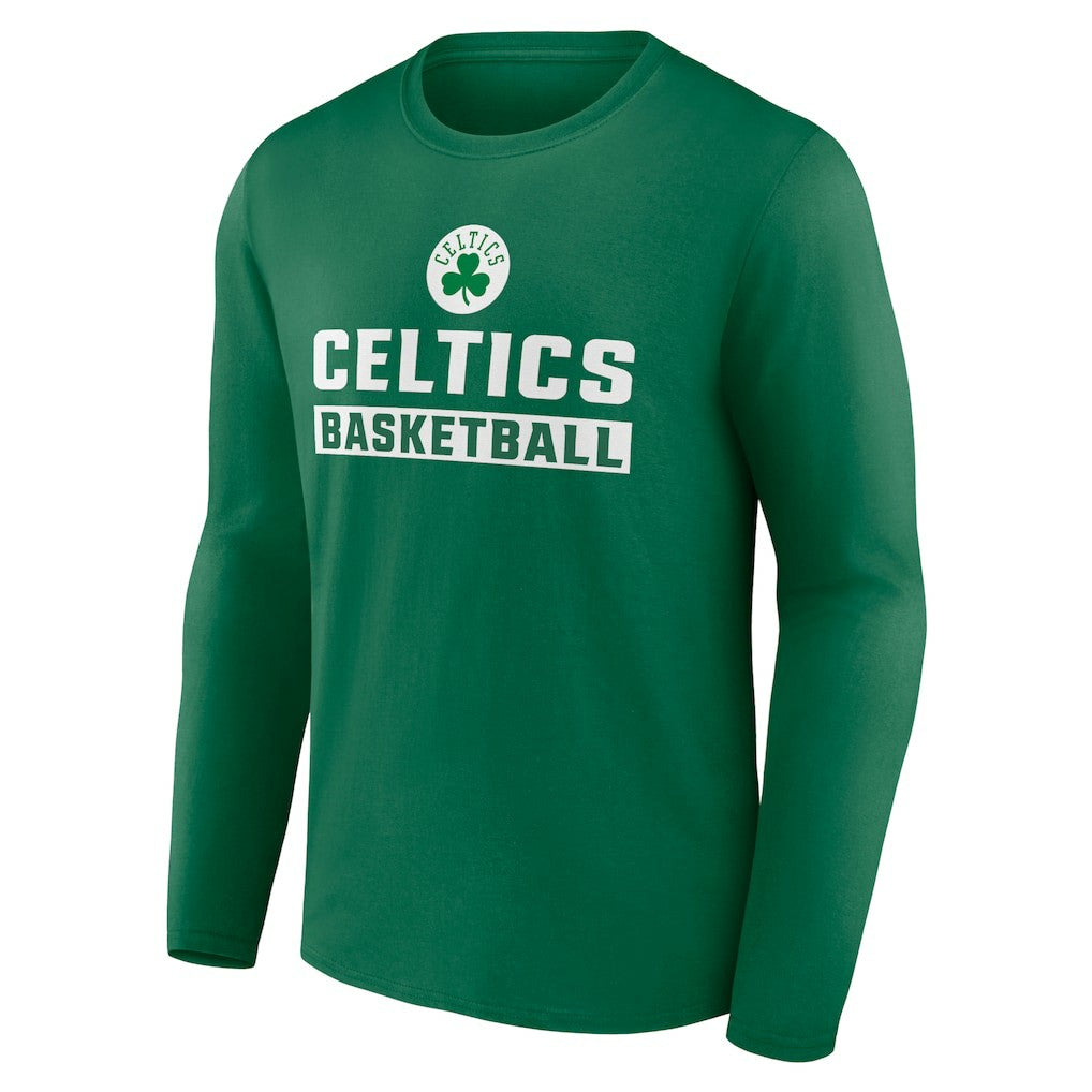Green Boston Celtics Let's Go Long Sleeve T-Shirt | NBA