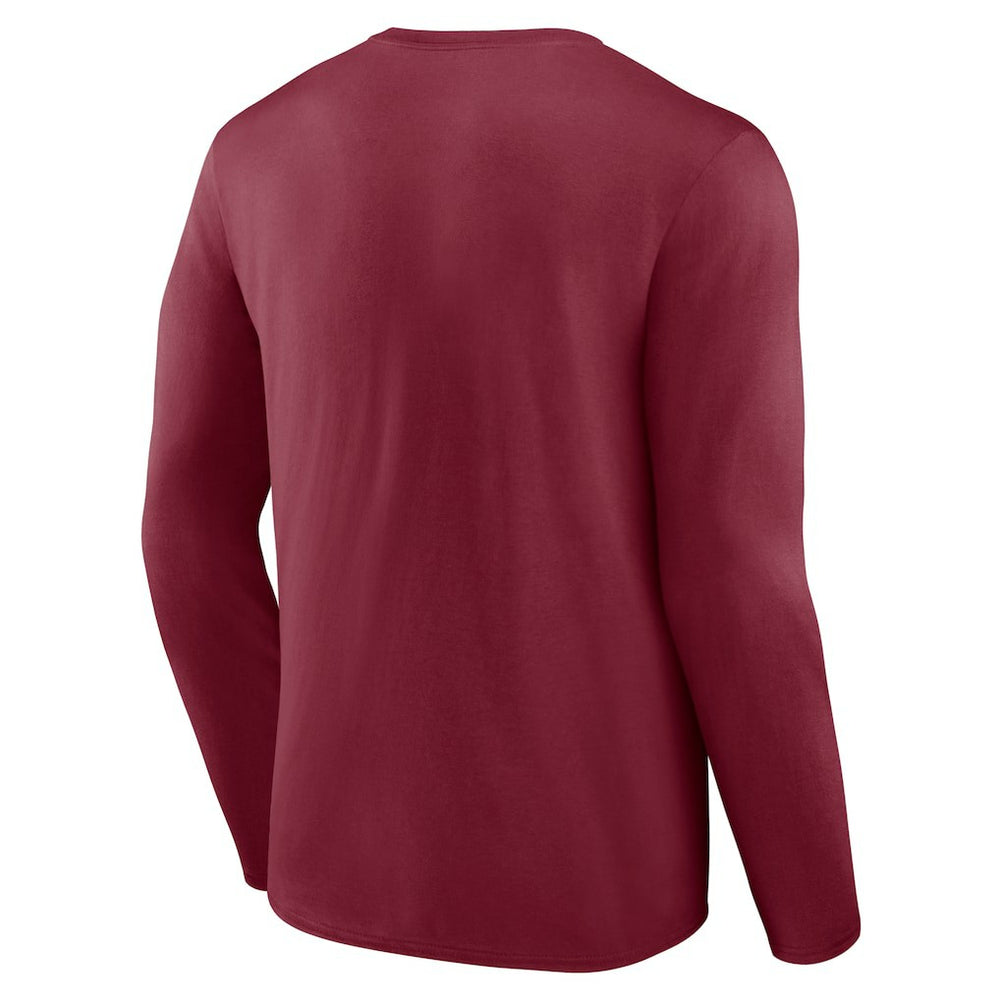 Garnet Cleveland Cavaliers Let's Go Long Sleeve T-Shirt sale | NBA