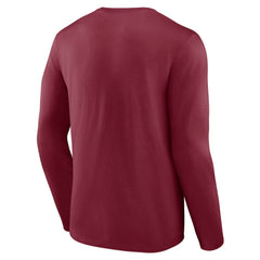 Garnet Cleveland Cavaliers Let's Go Long Sleeve T-Shirt sale | NBA