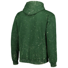 Hunter Green Milwaukee Bucks The Wild Collective Unisex Tonal Acid Wash Pullover Hoodie | NBA