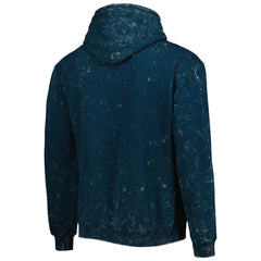 Blue New York Knicks The Wild Collective Unisex Tonal Acid Wash Pullover Hoodie | NBA