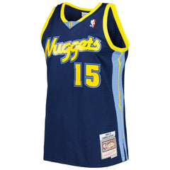 Navy Carmelo Anthony Denver Nuggets Hardwood Classics Swingman Jersey sale | NBA
