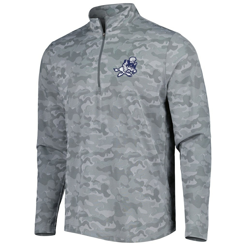 Dallas Cowboys Antigua Brigade Throwback Quarter-Zip Top | NFL Outlet