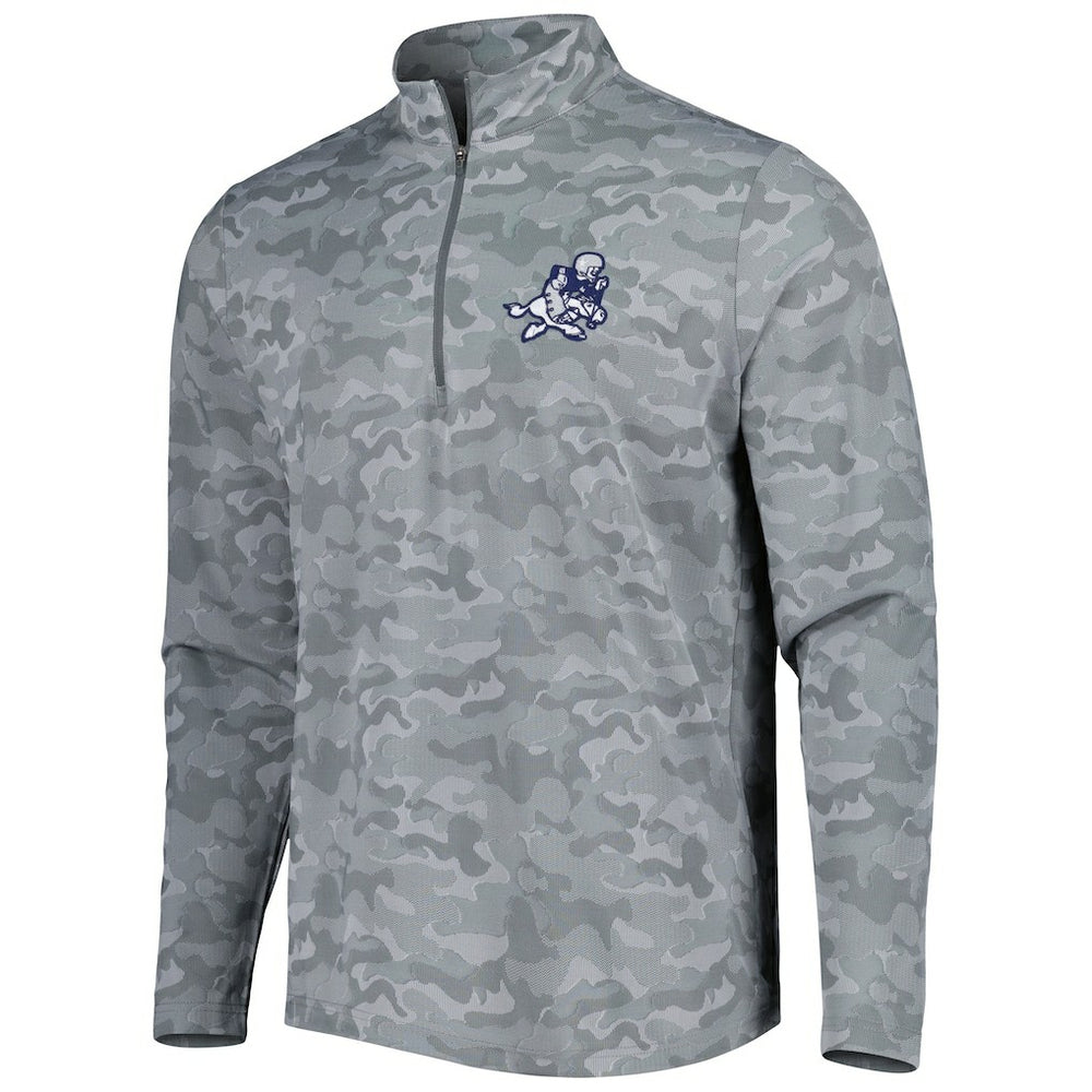 Dallas Cowboys Antigua Brigade Throwback Quarter-Zip Top | NFL Outlet