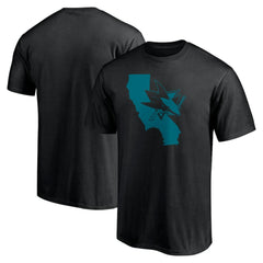 San Jose Sharks Hometown Collection Push Ahead T-Shirt -  NHL T-shirts
