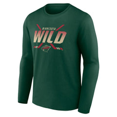 Minnesota Wild Team Covert Long Sleeve T-Shirt -  NHL T-shirts