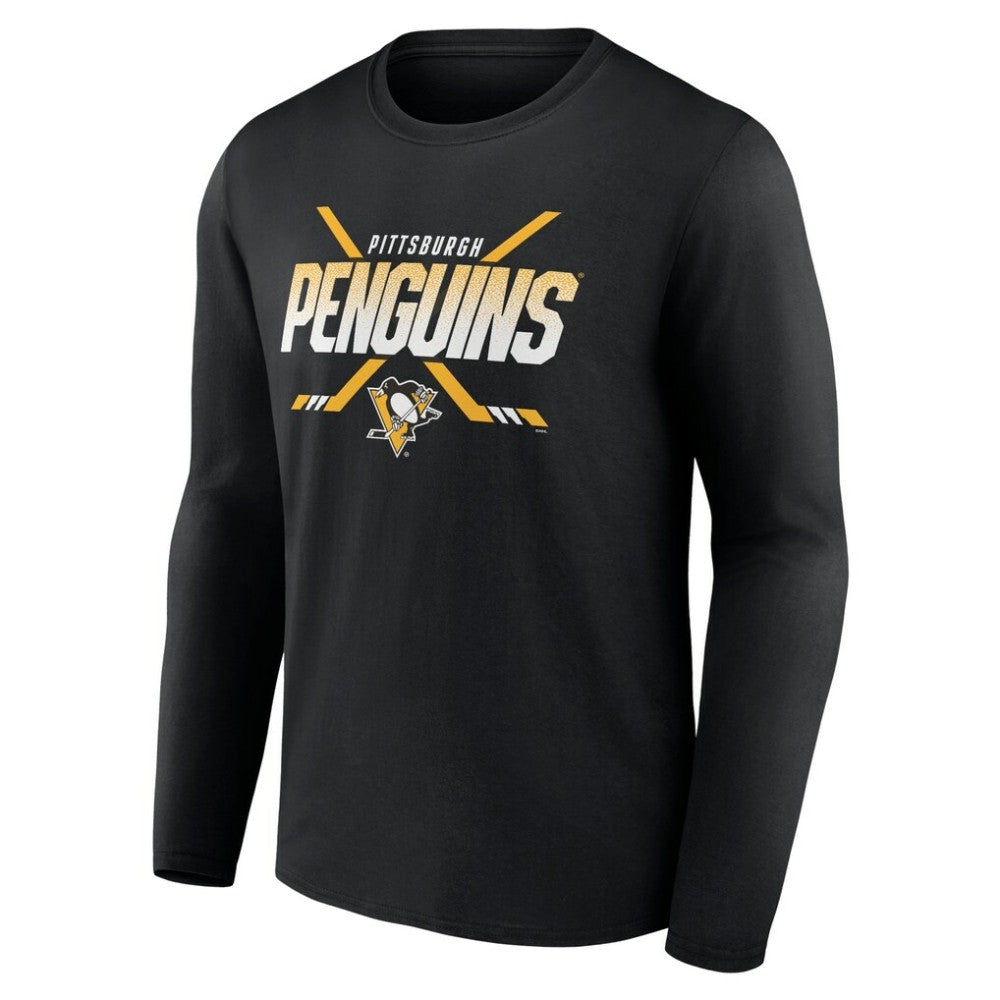 Pittsburgh Penguins Team Covert Long Sleeve T-Shirt -  NHL T-shirts