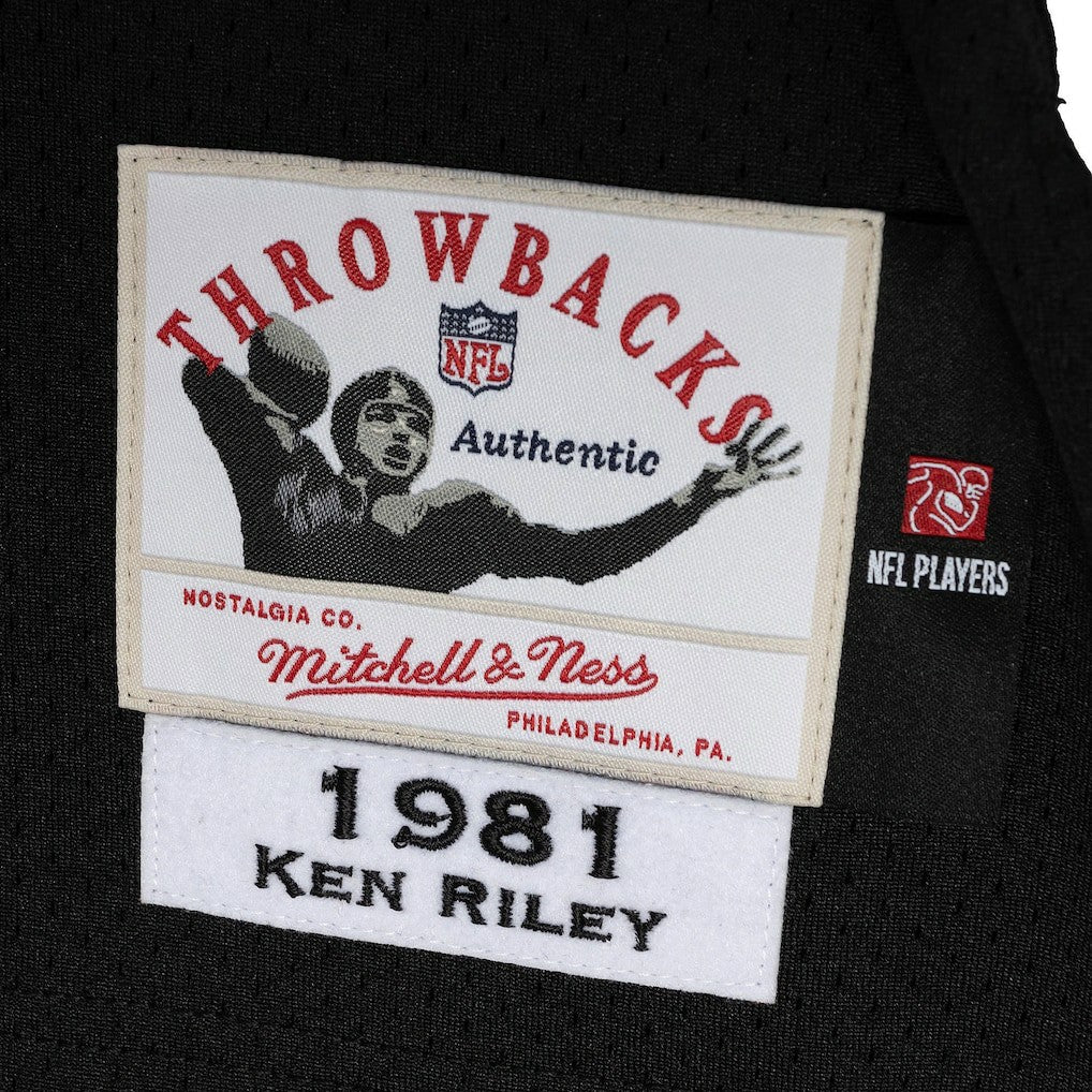 Cincinnati Bengals Ken Riley  1981 Authentic Throwback Retired Player Jersey | NFL Sale