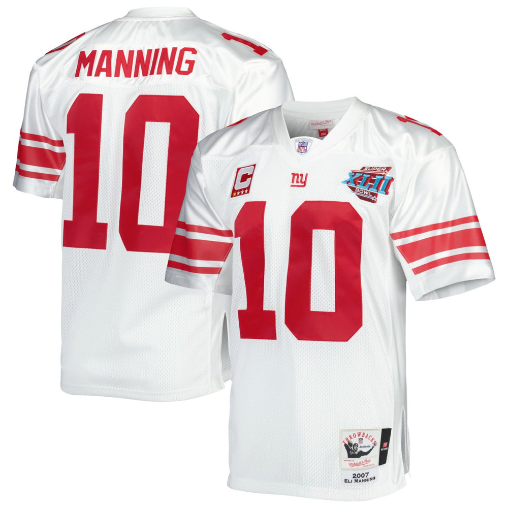 New York Giants Eli Manning  2007 Authentic Throwback Retired Player Jersey | NFL On sale