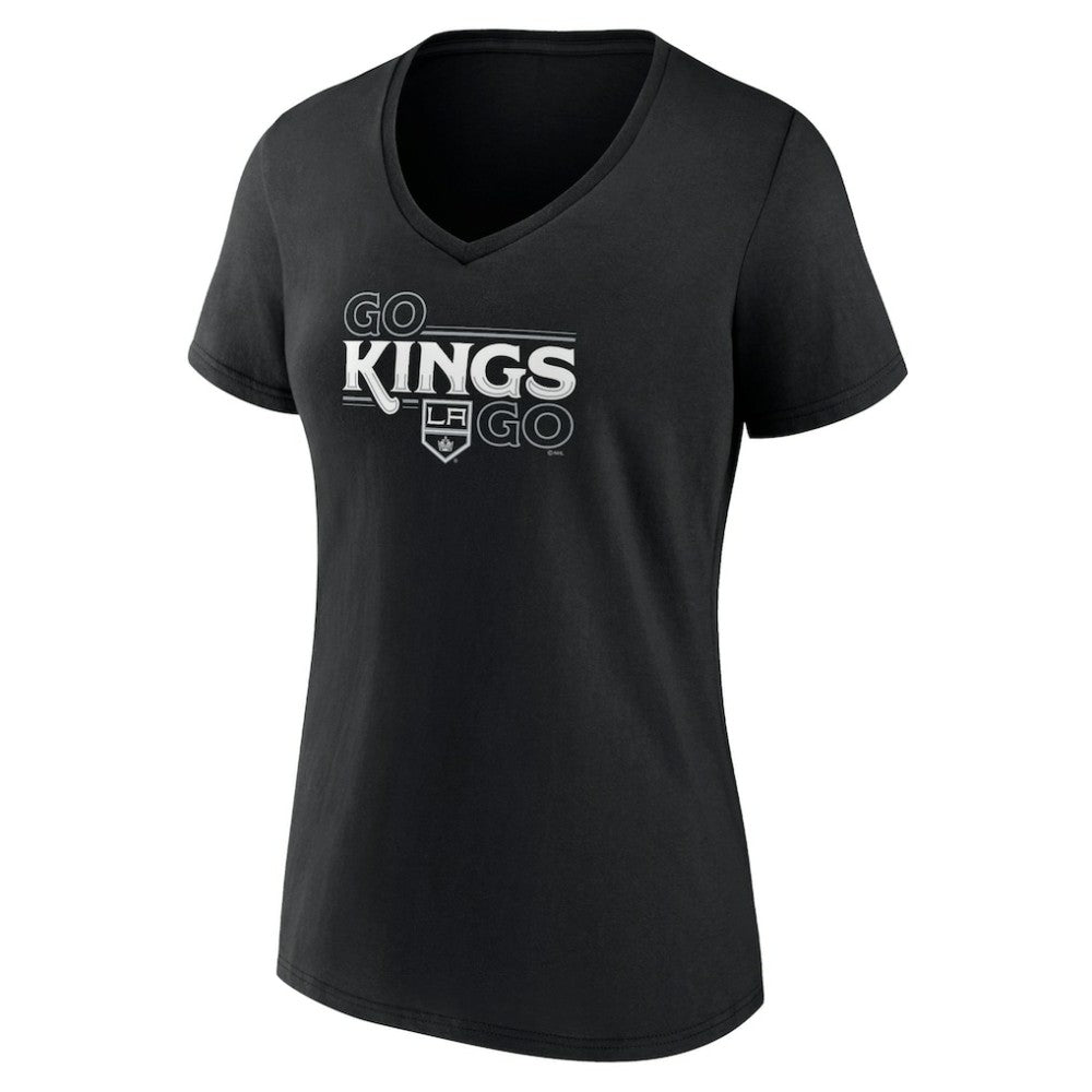 Los Angeles Kings Women's Active Edge V-Neck T-Shirt -  NHL T-shirts