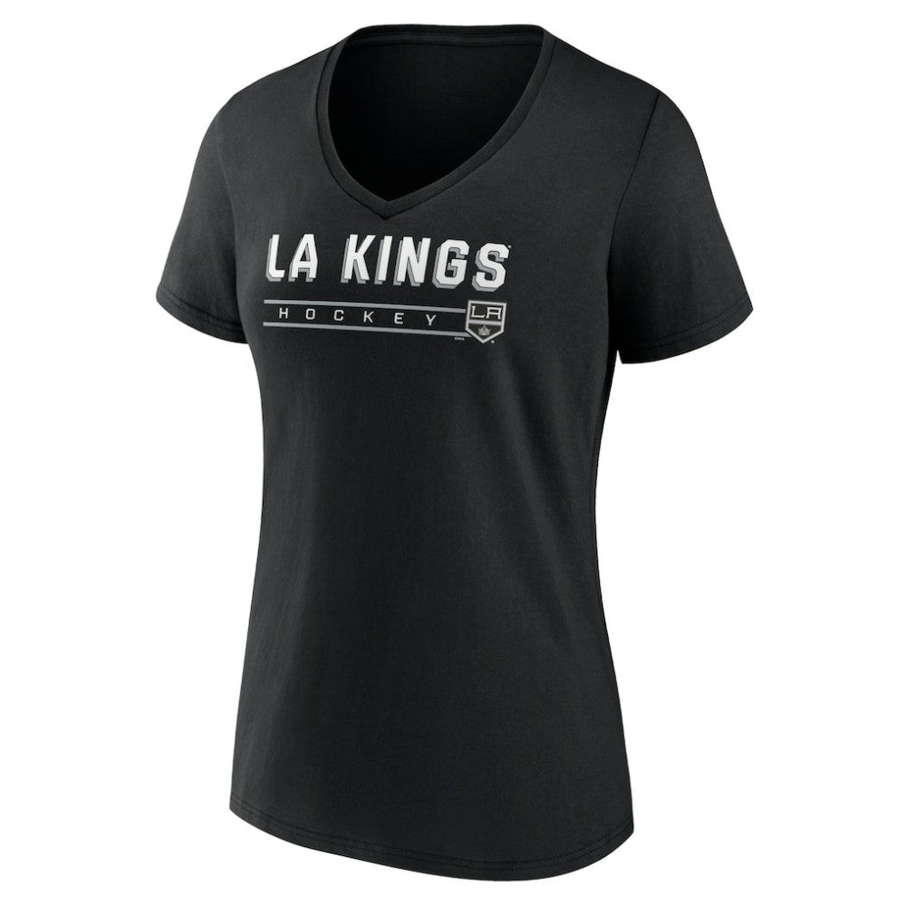 Los Angeles Kings Women's Primary Play V-Neck T-Shirt -  NHL T-shirts