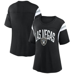 Las Vegas Raiders Women's Earned Stripes T-Shirt | NFL Online