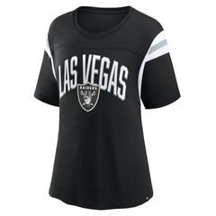 Las Vegas Raiders Women's Earned Stripes T-Shirt | NFL Online