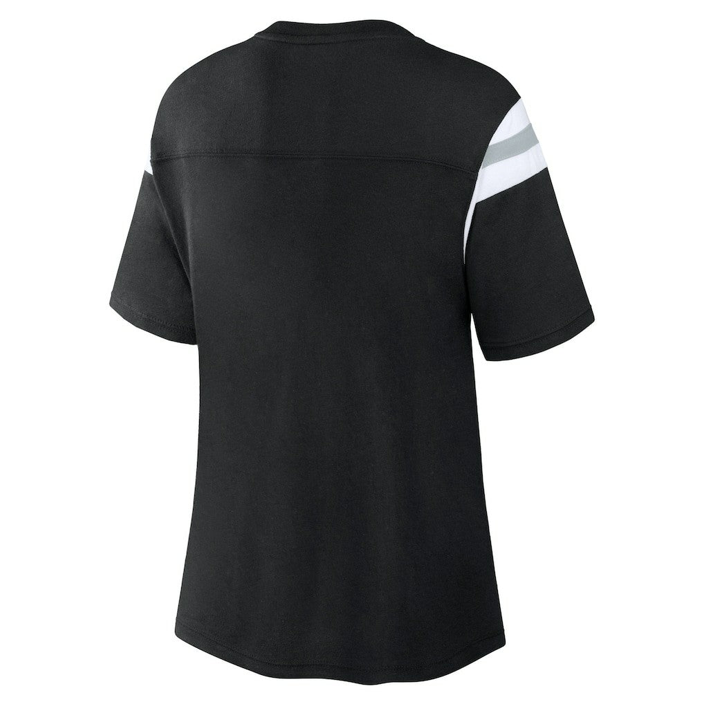 Las Vegas Raiders Women's Earned Stripes T-Shirt | NFL Online